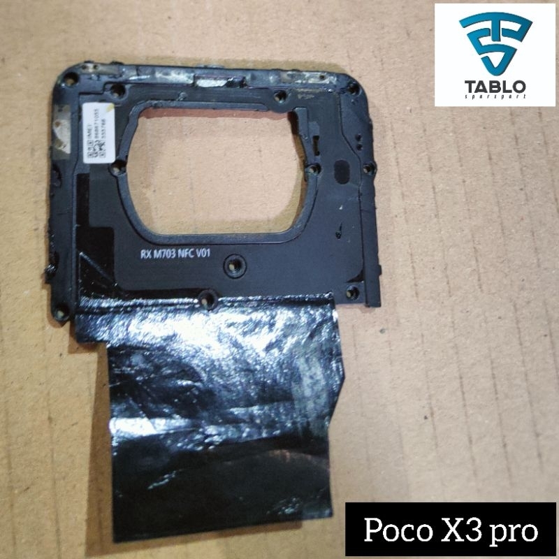 tutup mesin Poco X3 NFC PRO original copotan hp