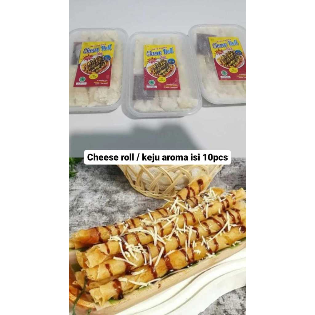 

Stik keju aroma / keju stik frozen isi 10pcs