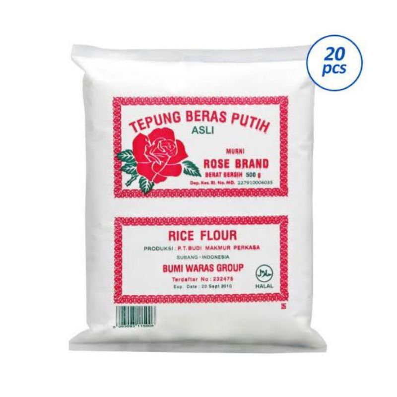 

Tepung Beras Rosebrand 500gr