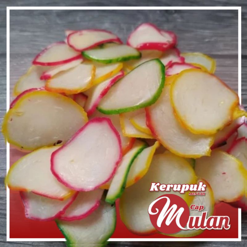 

KERUPUK WARNA-WARNI MULAN - KERUPUK MENTAH (KERUPUK BAWANG) PASTI MEKAR, TERJANGKAU, DAN ENAK