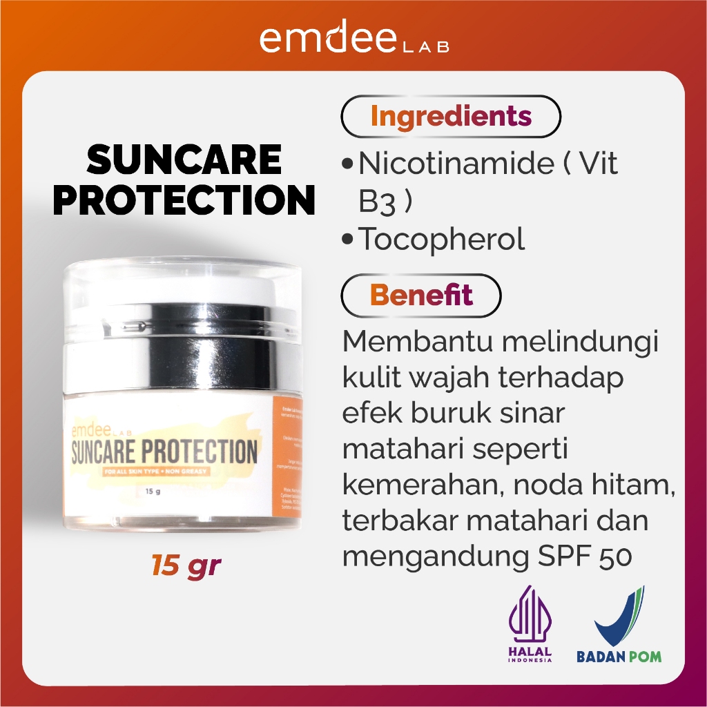 Emdee Lab Suncare Protection 15g
