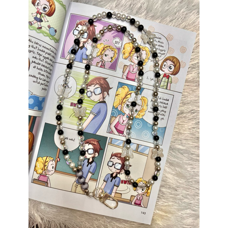 

Card Lanyard | Id Card Strap | Kalung Name Tag | Pods Manik Beads | Card Holder Tali Panjang | Gantungan Kartu Nama | idcard