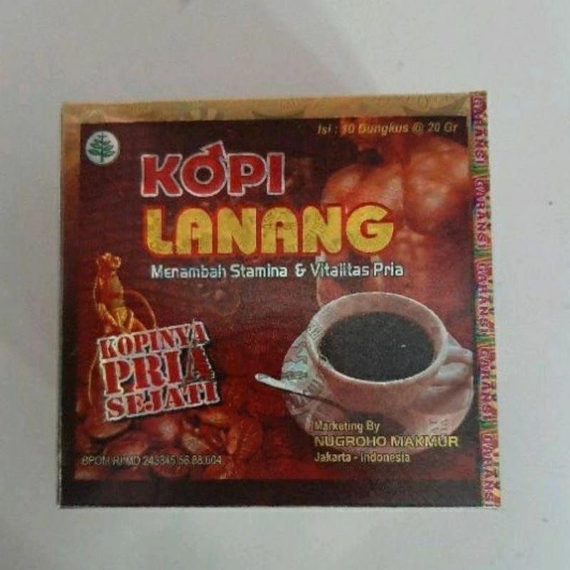 

KOPI LANANG ORIGINAL LELAKI COFFEE MIX INSTAN 3IN1 HARUM TAHAN LAMA MINUMAN KEBUGARAN PRIA