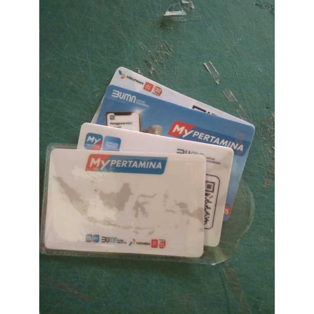 

kartu barcode pertamina