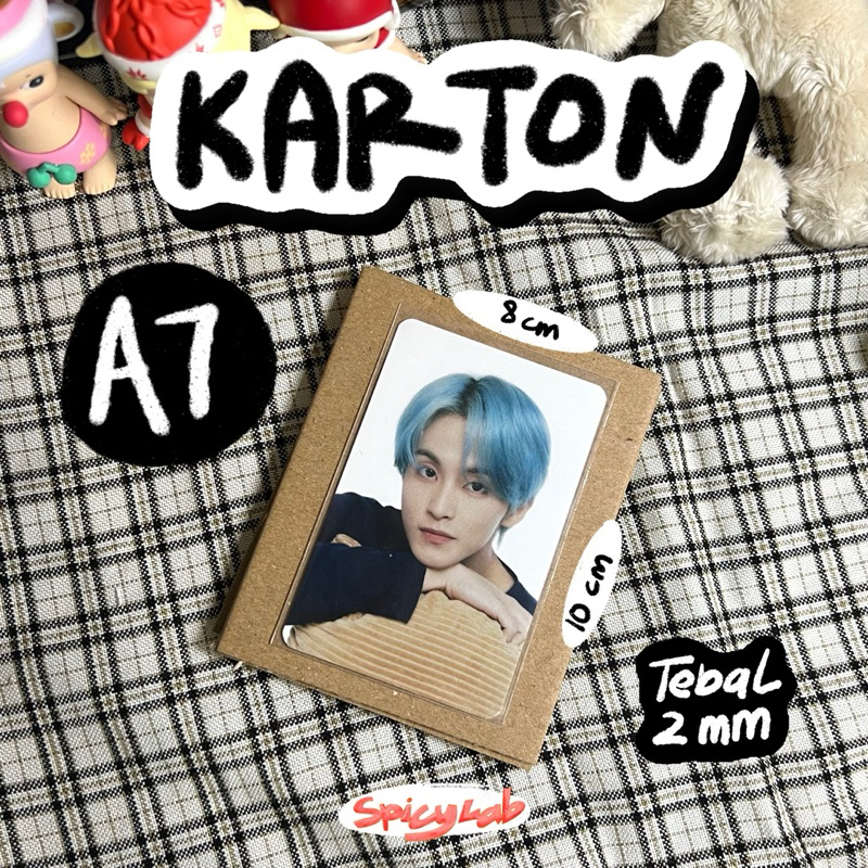 

1 PCS KARTON A7 (Yellow Board Packing Photocard)