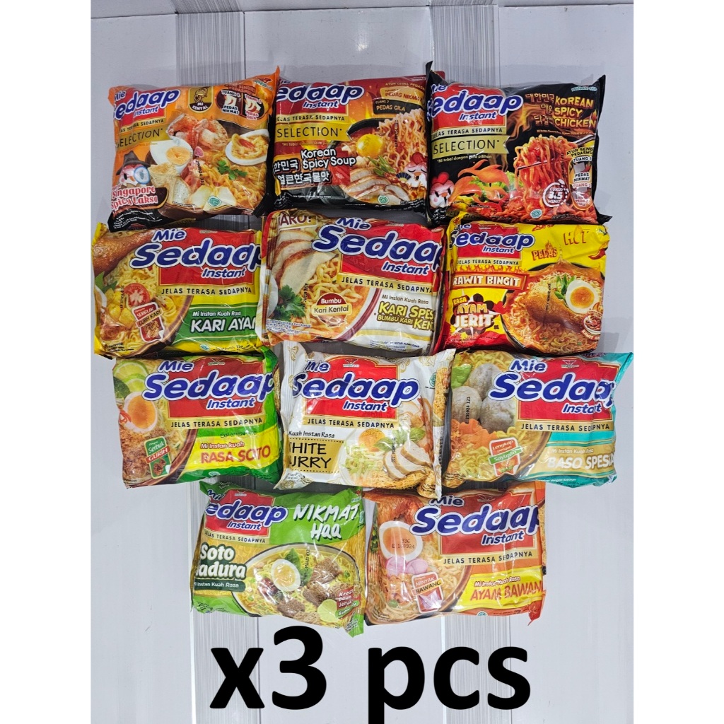 

Sedaap Mie Instant (3pcs)