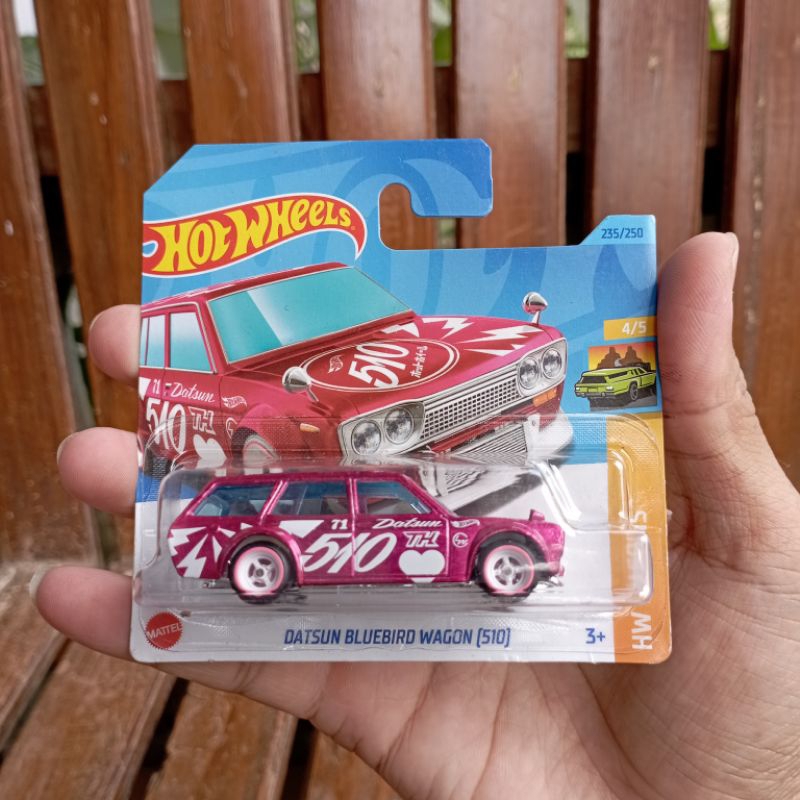 Hot Wheels Short Card 2023 Datsun 510