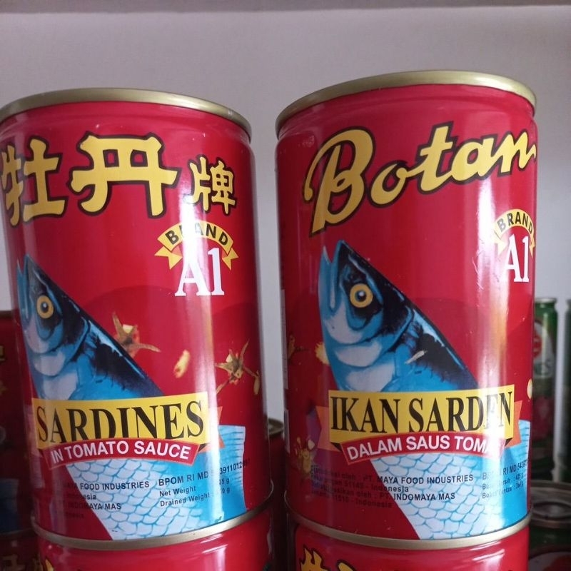 

Botan Ikan Sarden Saus Tomat 425g