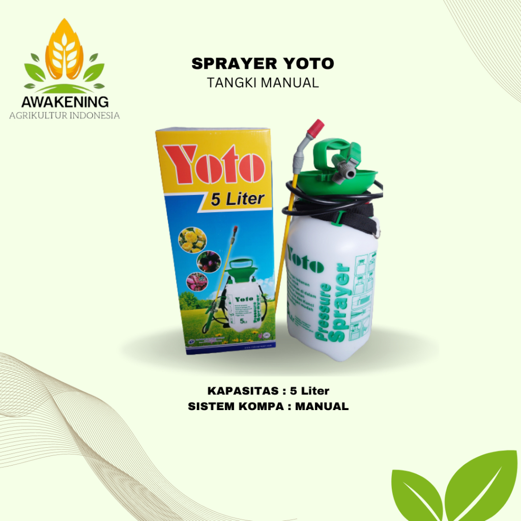 TANGKI SPRAYER YOTO 5LITER