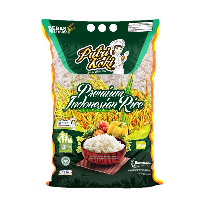 

Putri Koki Hijau Premium Indonesian Rice