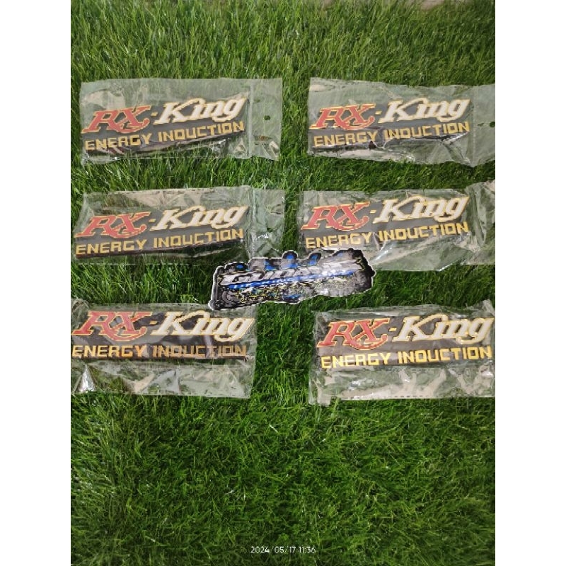 Emblem Cover Aki Box aki Timbul RX king old RX king Cobra
