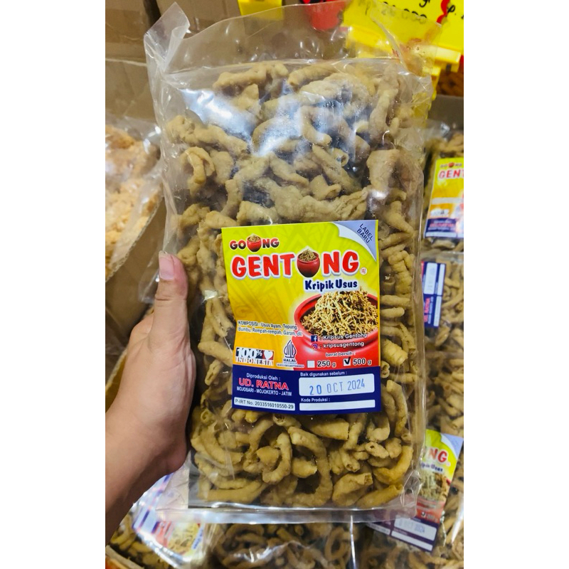 

GENTONG KRIPIK USUS 500gr