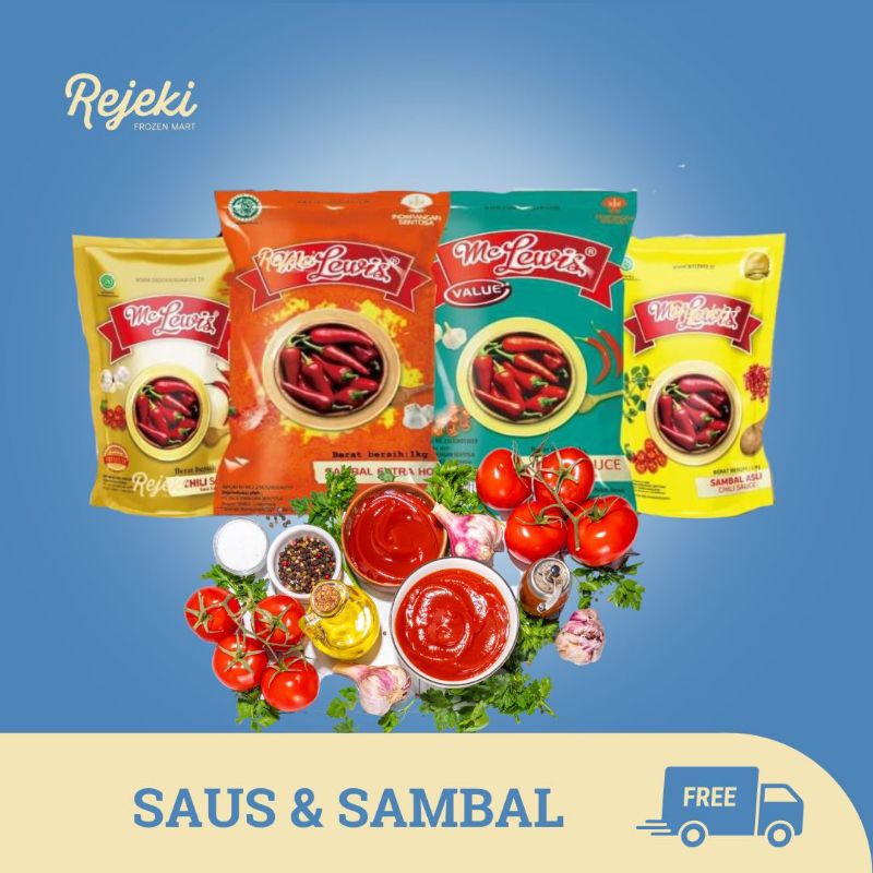 

Mc Lewis Saus Keju Cheese Cream Euro Gourmet - Rejeki Frozen Mart