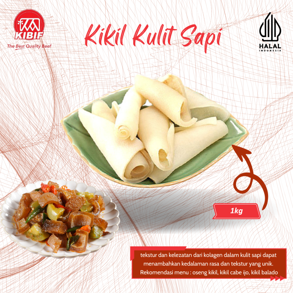 

Kikil Kulit Sapi 1kg