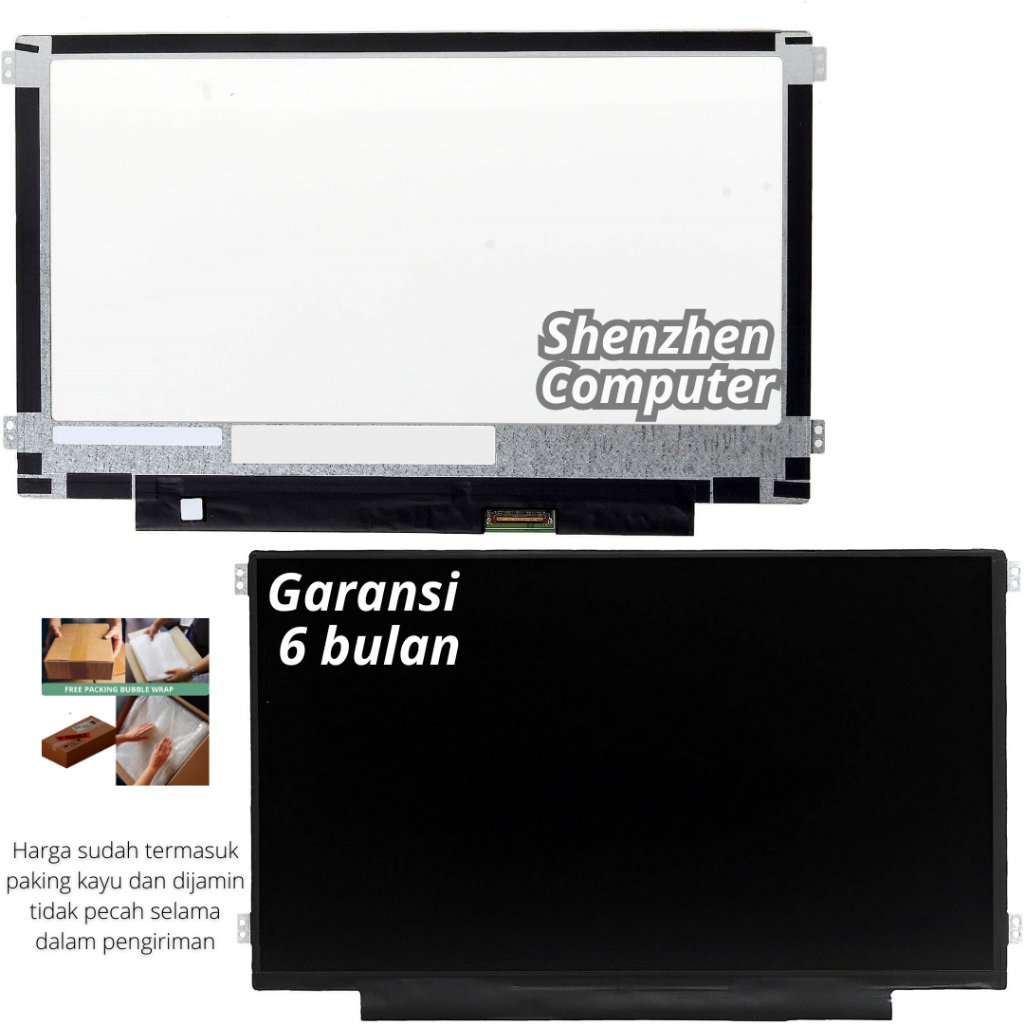 Layar LCD Acer Aspire One 521 522 D255 D255E PAV70 monitor panel screen