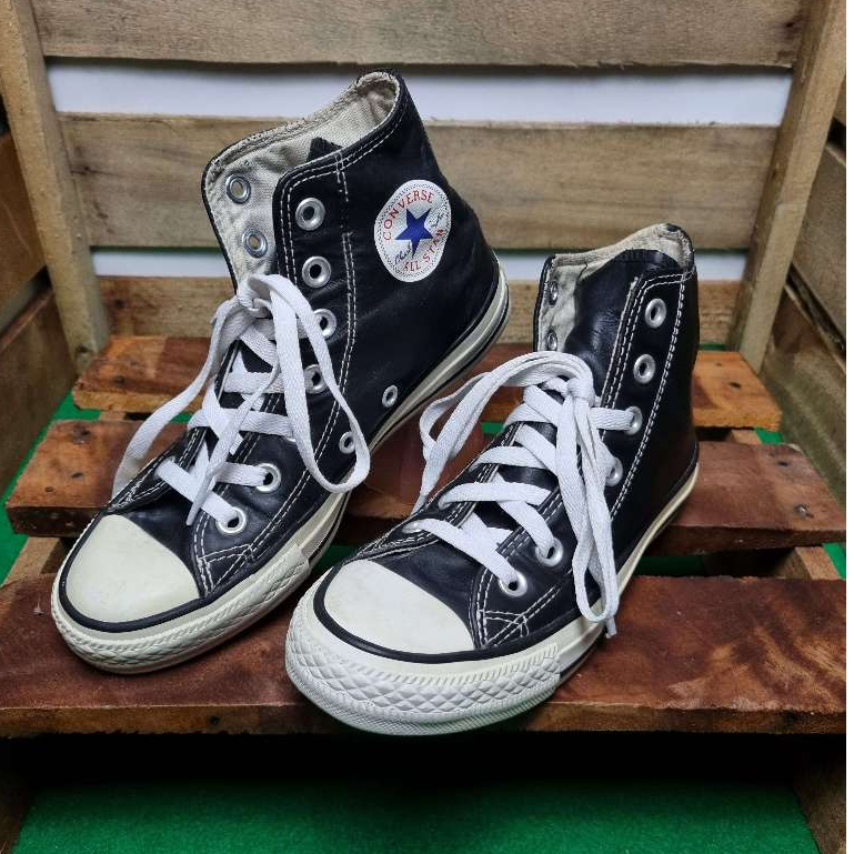Sepatu Converse All Star Kulit Hight