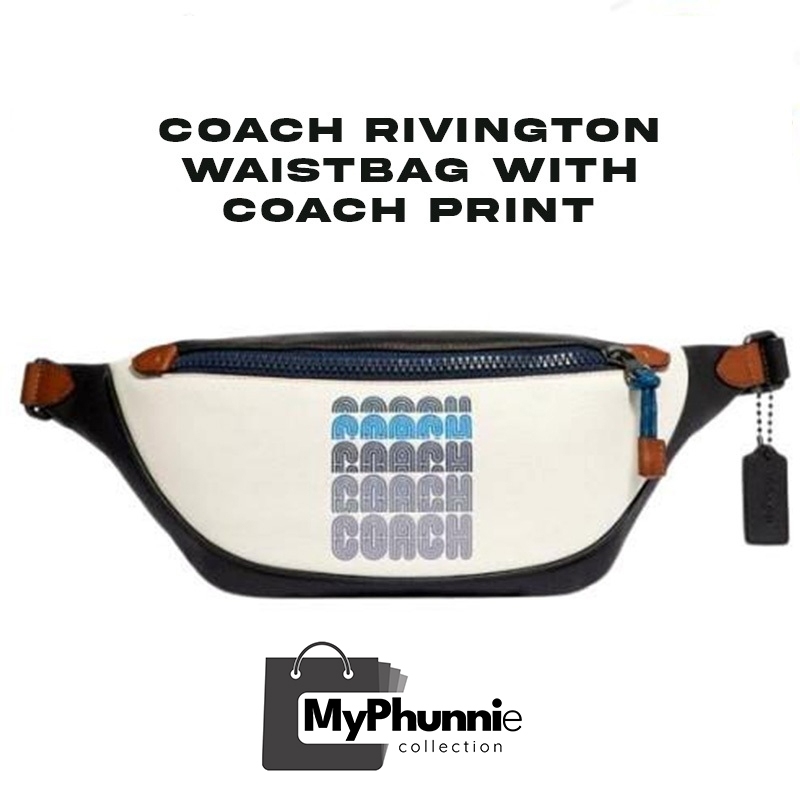 Coach Rivington Waistbag with coach print