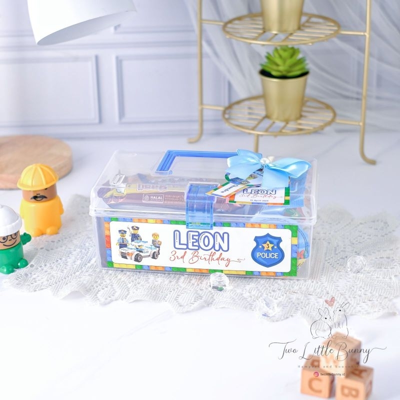 

twolittlebunny - Custom Box Goodie Bag TANPA ISI - Hampers Souvenir Ulang Tahun anak