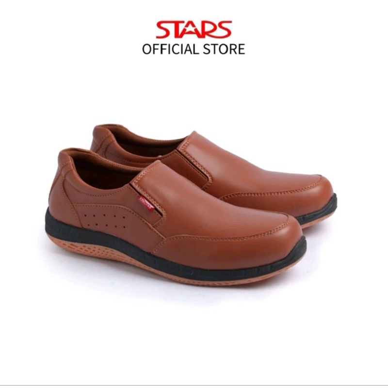 KINGSTAR Sepatu Formal Pria Vionna Tan