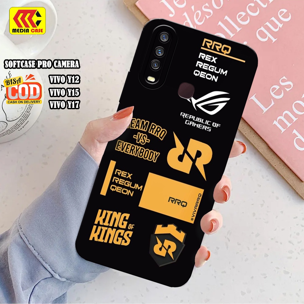 Case Vivo Y12 / Y15 / Y17 Terbaru Motif Gaming Casing Silikon Softcase TPU Pro Camera Pelindung Hp