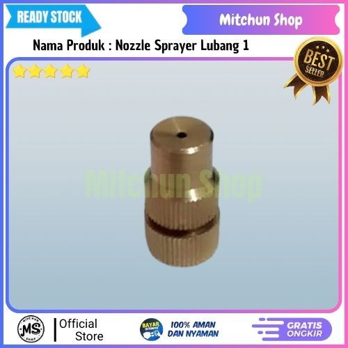 Nozzle Sprayer 1 Lubang Lurus |Nozzel Kepala Sprayer Lubang 1 |Sprayer Lubang 1 |Spuyer Lubang 1