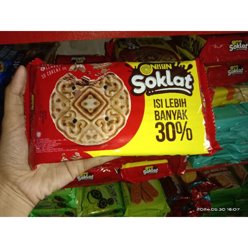 

khong guan biskuit nissin soklat 280 gr