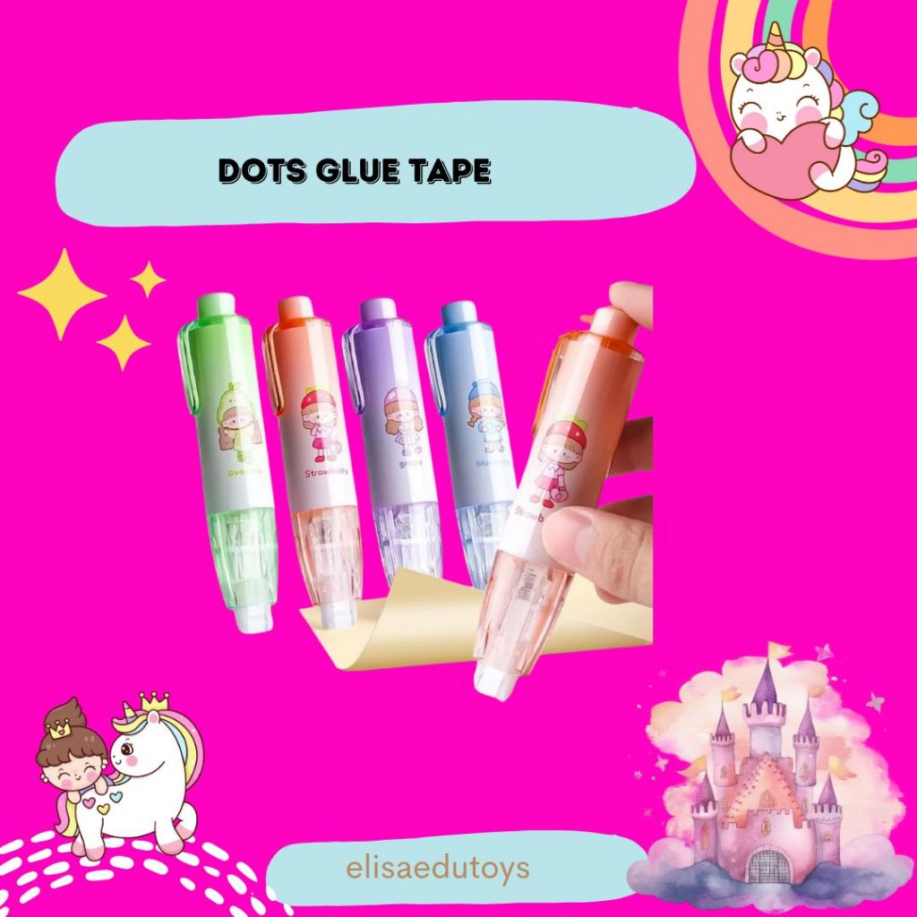 

dots glue tape lem retractable glue pen