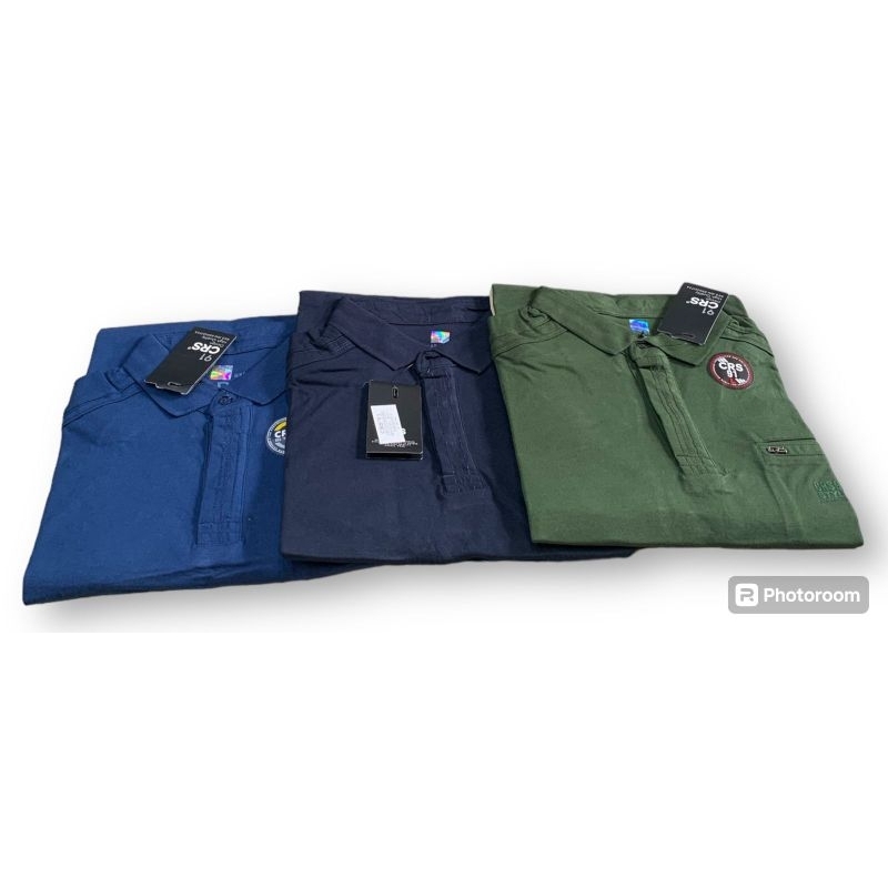 kaos krah CRS 91 polos pria original terbaru/kaos polo pria dewasa keren