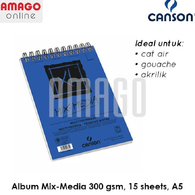 

CANSON XL Mix Media 15 sheets A5 3g Album 21872