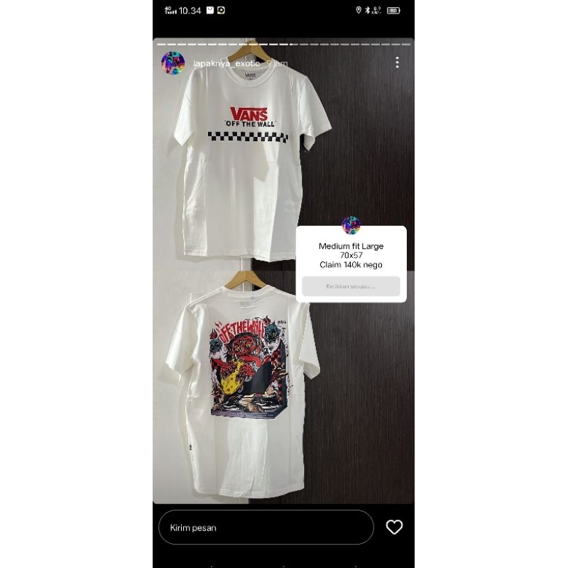 kaos vans original