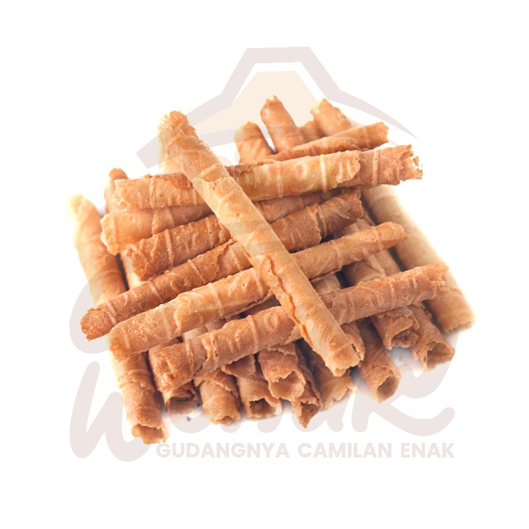 

Kue Kering Semprong Wijen / Opak Gulung 100gr Siap Makan Camilan Cemilan