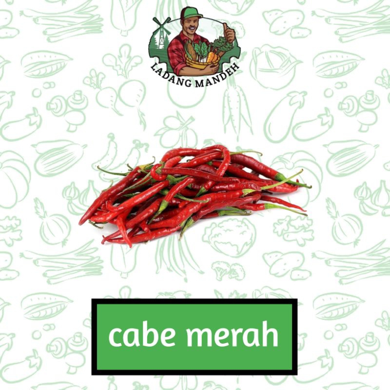 

Cabe Merah Keriting 250gr Ladang Mandeh