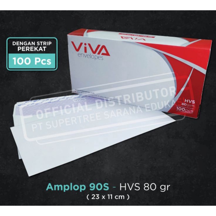 

Amplop Putih Jendela Kanan No9 HVS 8 gr Viva 1Pack isi 1 lembar