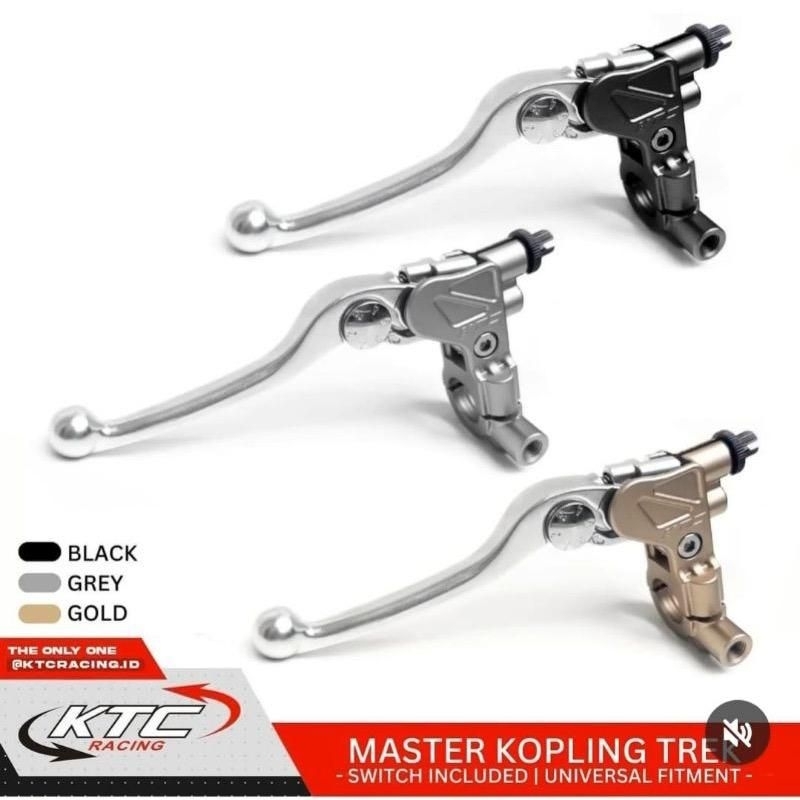 master rem kanan ktc racing tipe samurai trek 12.7MM ready kanan dan kiri kopling universal original