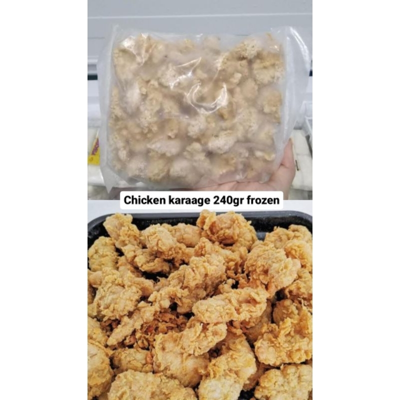 

Karage home made | Chicken Karaage frozen 250g