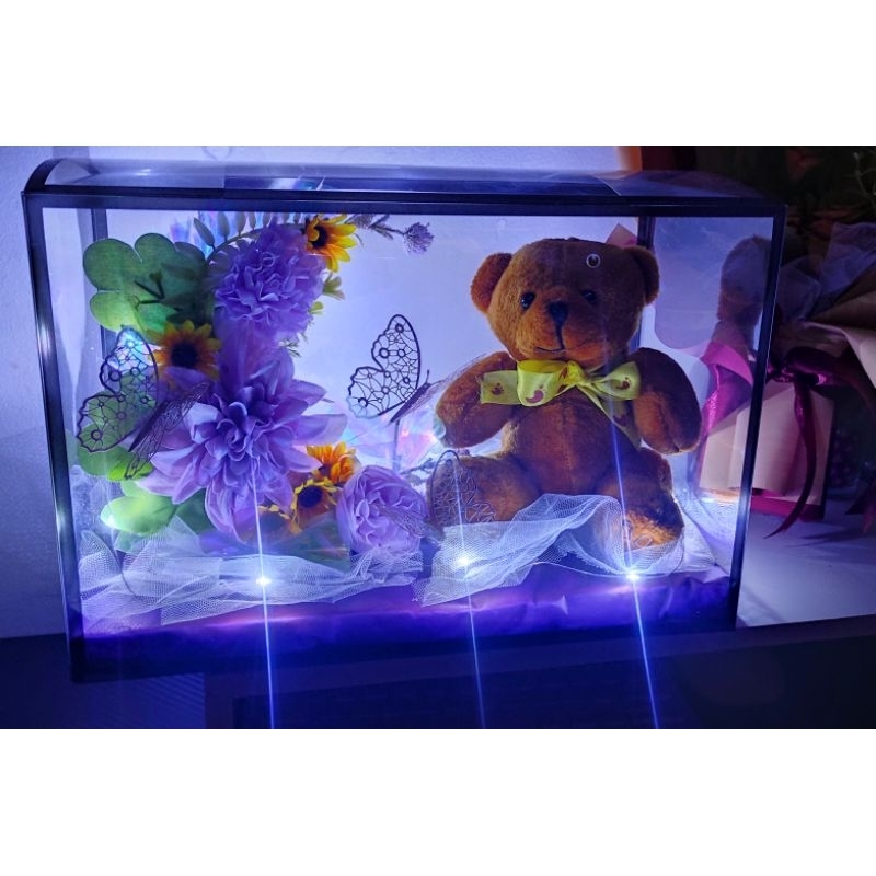 Buket Boneka Teddy in Box