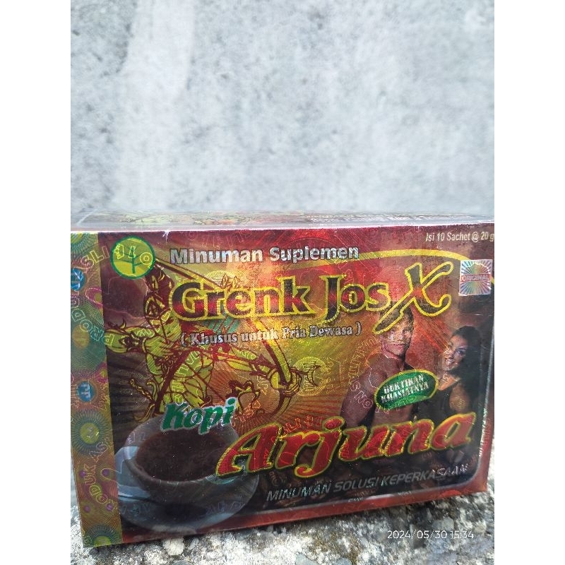 

Kopi GRENKK JOS X ARJUNA (tidak ori uang kembali)