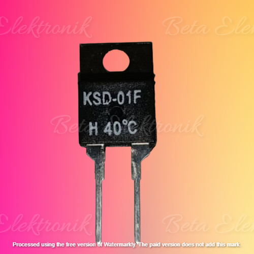 KSD-01F KSD01 KSD H 40C Thermal Switch Temperature Sensor Thermostat Normally Open ( N0 )