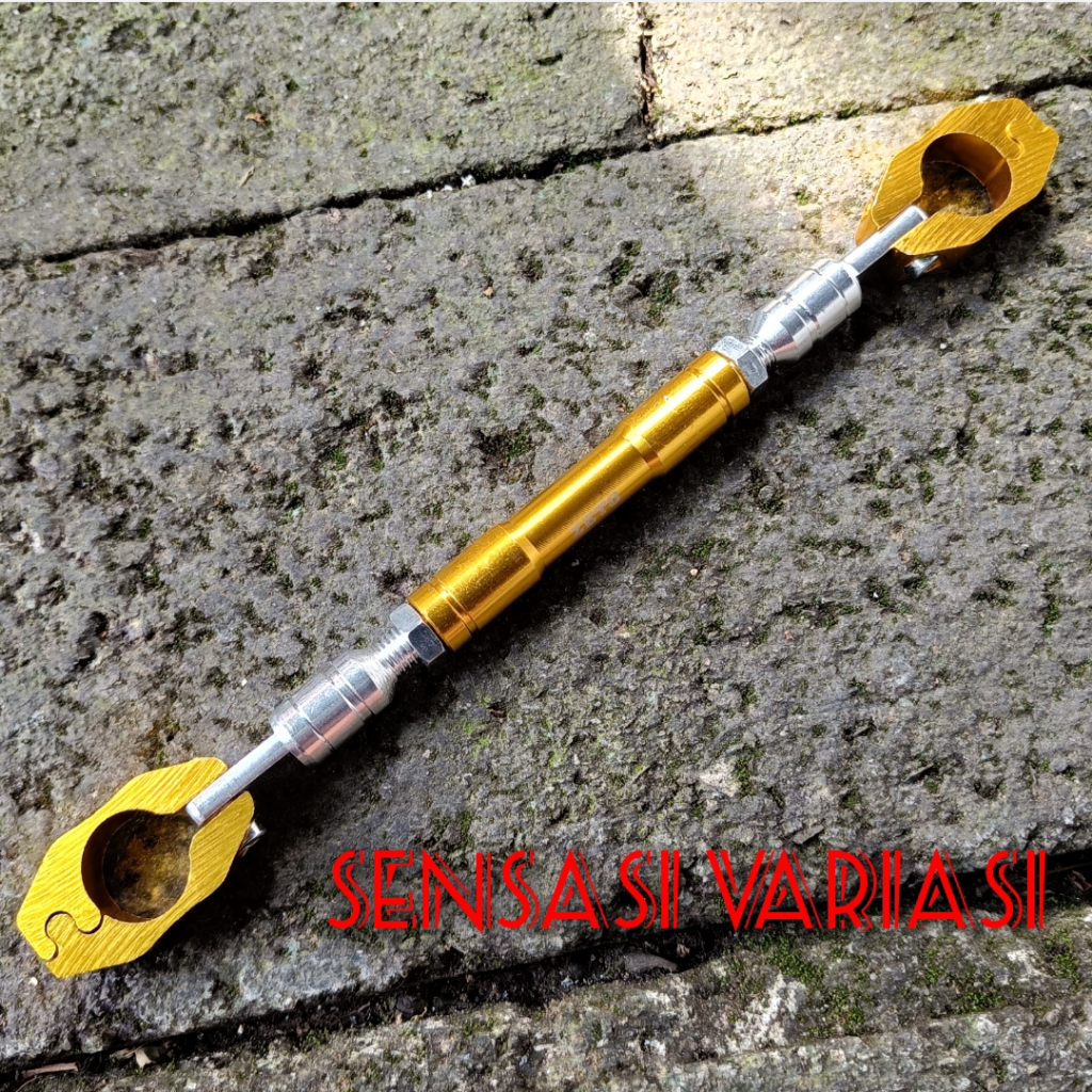 Palang Stang Besar Stelan - Stabilizer Stang Motor Full CNC Buat Motor Vixion - PCX - Beat Street - 