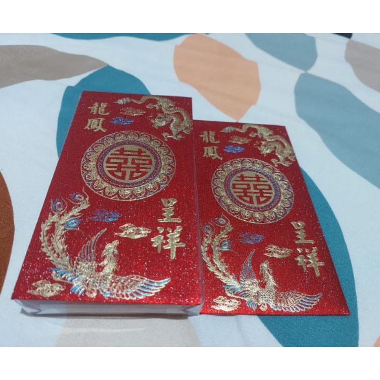 

Angpao Panjang Pernikahan Angpau Wedding isi 2 pcs