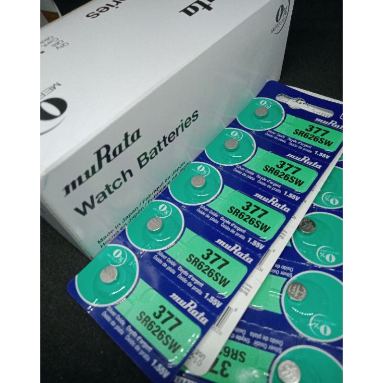 Recomended Baterai Jam Tangan Murata 377626 Baterai Murata Original 626 Baterai Jam Universal