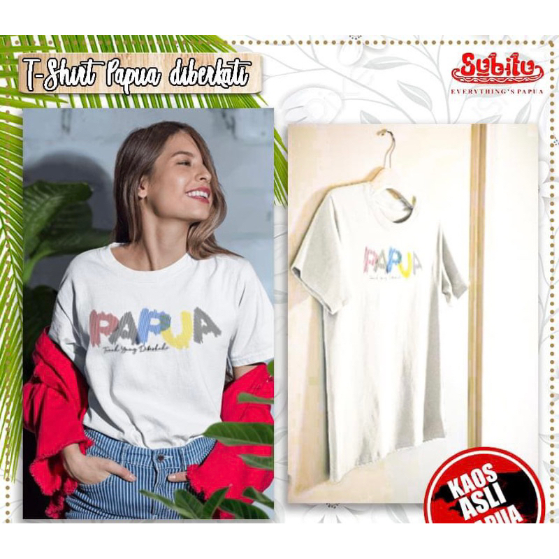 Subitu-Kaos Asli Papua-Kaos Papua Colour