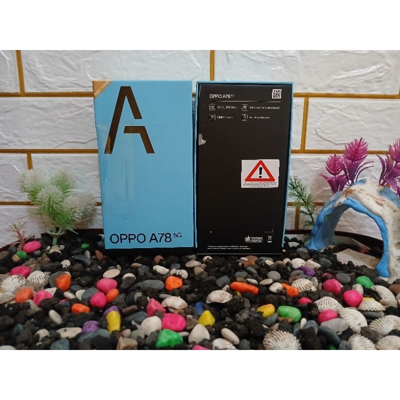 Dus Box Hp Oppo A78 5G  Original Cabutan TERBARU