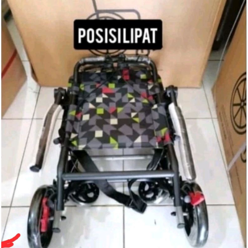 kursi roda traveling Lipat / kursi roda lipat