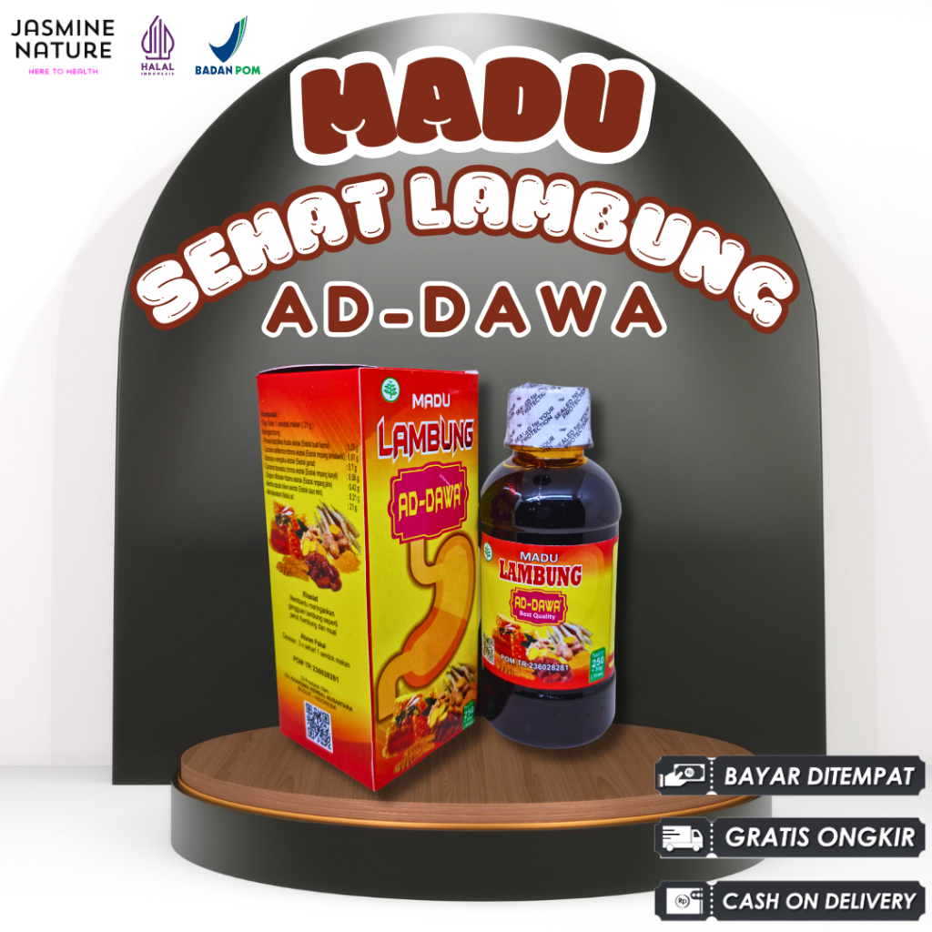 Madu Lambung Ad Dawa atasi magh