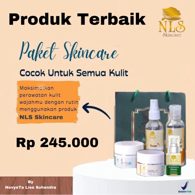 Paket Glowing NLS Skincare