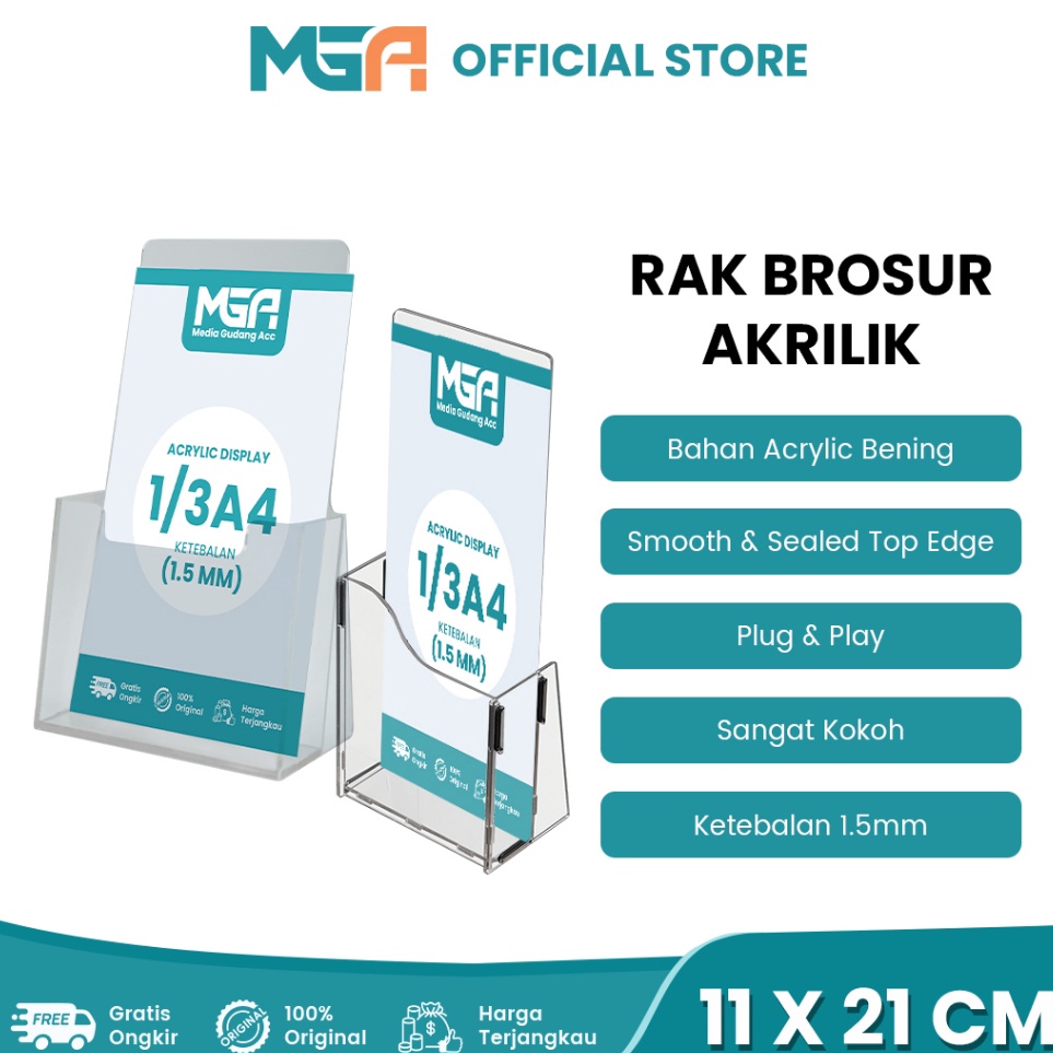 

Harga Terupdate RAK TEMPAT BROSUR AKRILIK 13 A4 TEMPAT DISPLAY BROSUR ACRYLIC DISPLAY