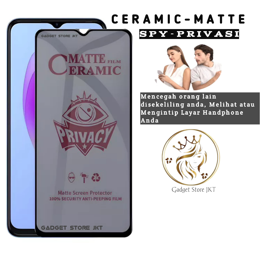 GDT - Ceramic matte Oppo A37 A37f A38 A57 Op A71 A83 lama tg anti gores hp pelindung layar