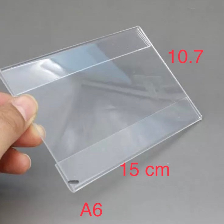 

Big Sale acrylic akrilik price tagname taglabel nama produk A6 15x15cm 2mm