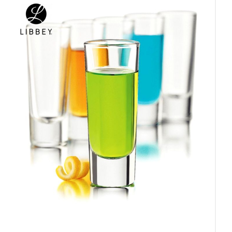 LIBBEY Tequila Shooter Glass Gelas Shooter Gelas sloki # 2 oz 60 ml